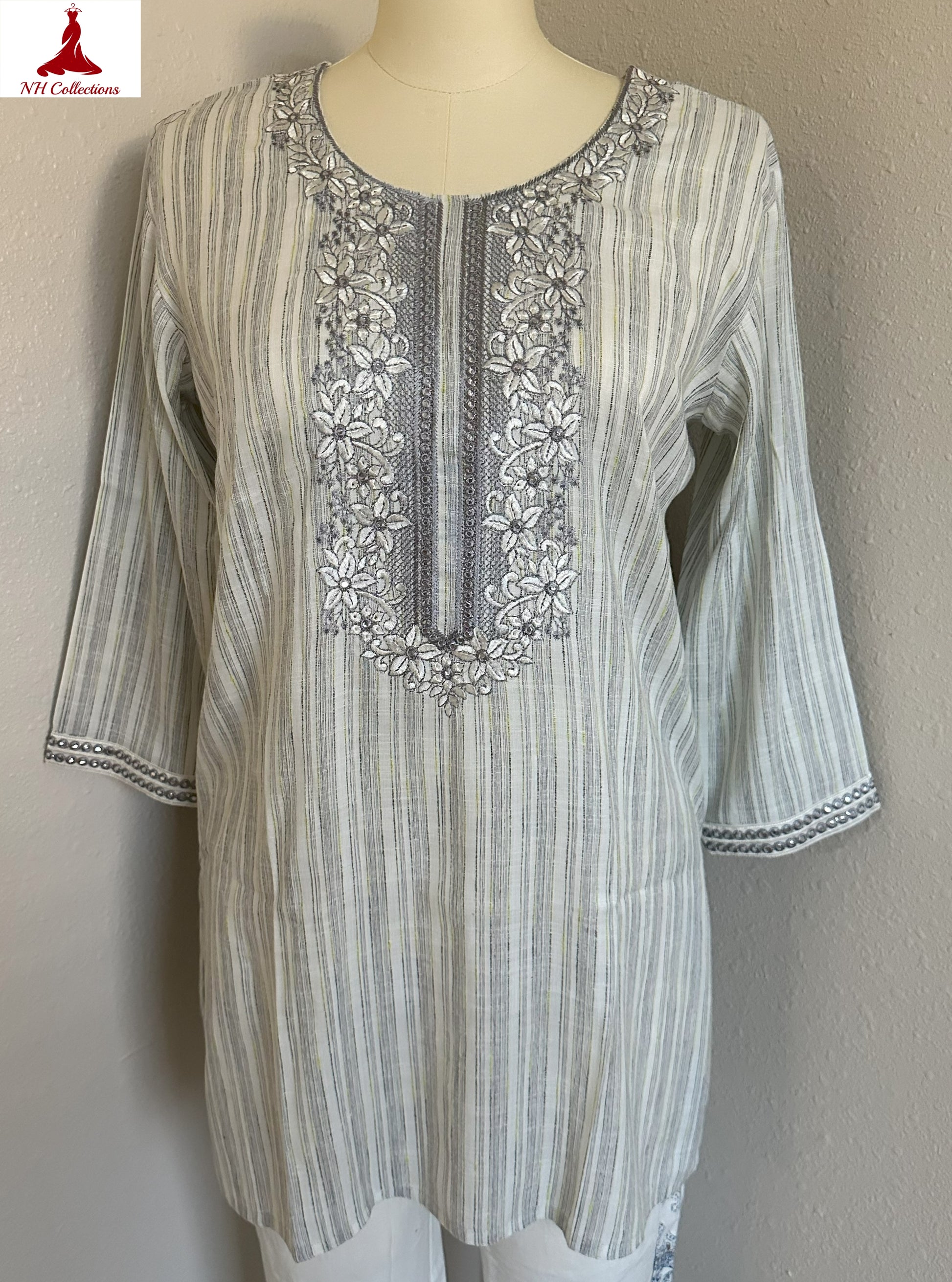 women kurta with strips