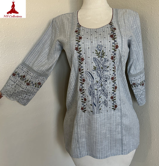 casual embroidery kruti