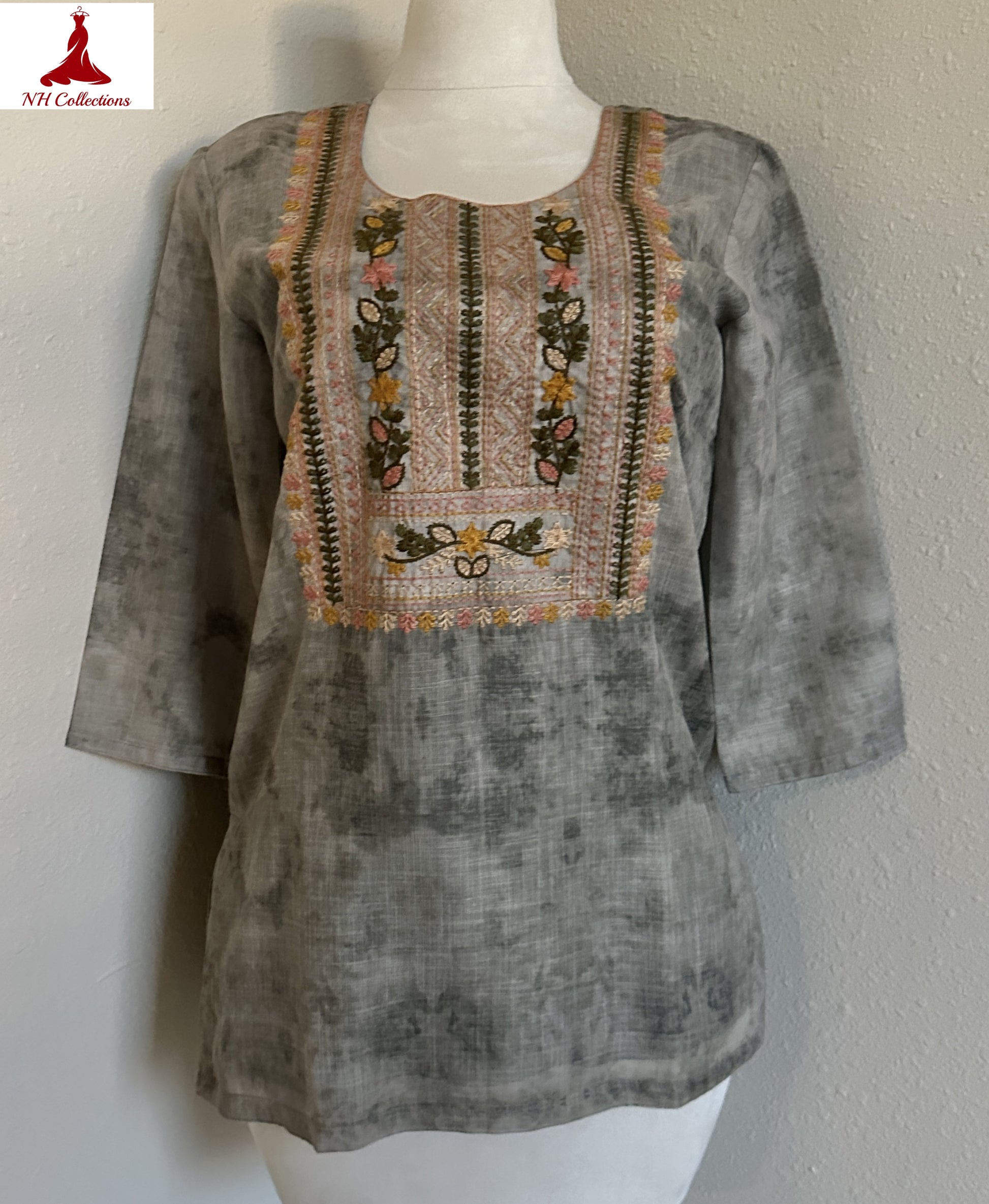 women pirnted kurta