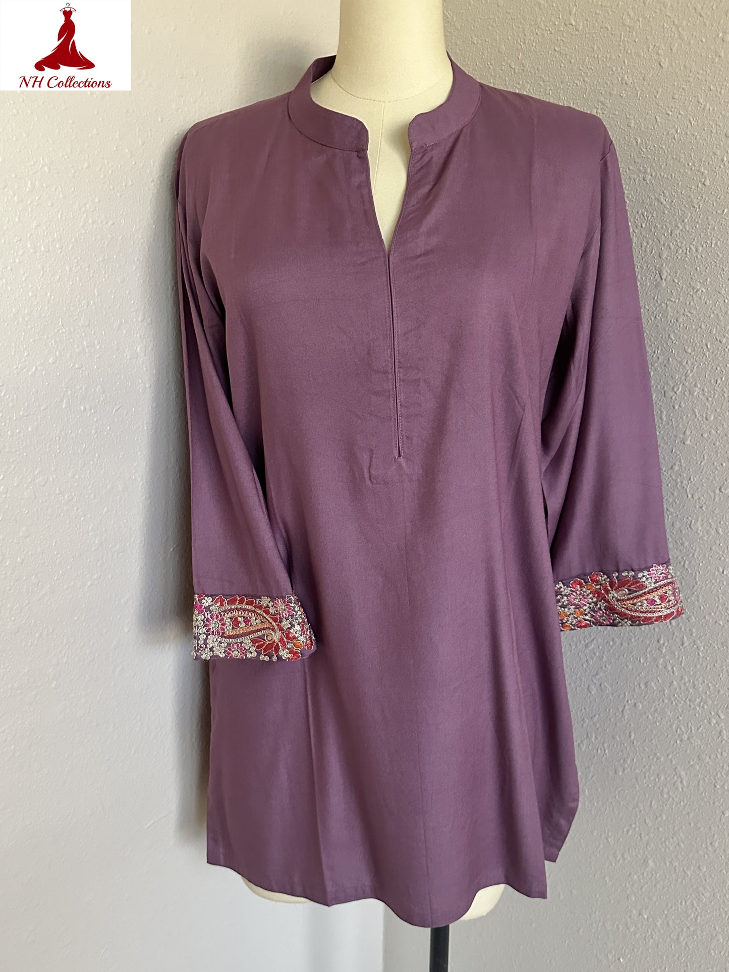 mandarin collar women kurta