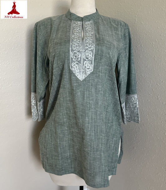 classic khadi kurta