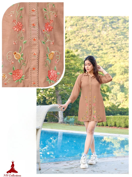 rayon tunic short kurta