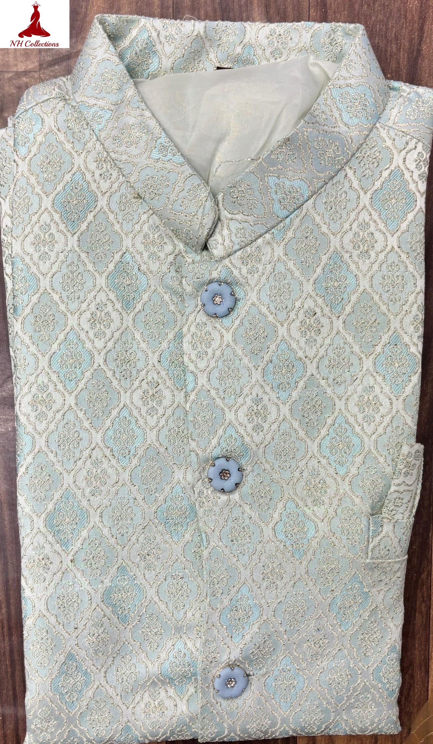 Men's Banglori Silk Kurta Set in 2XL